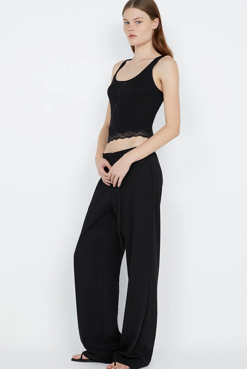 Amyra Tank - Black by Bec & Bridge — view 3