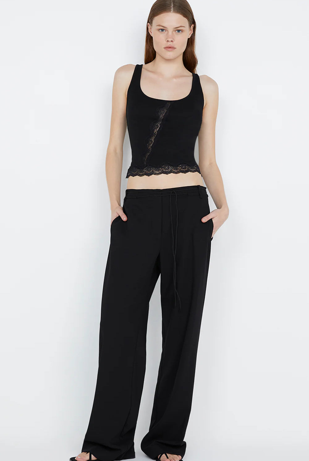 Amyra Tank - Black by Bec & Bridge — alternate view