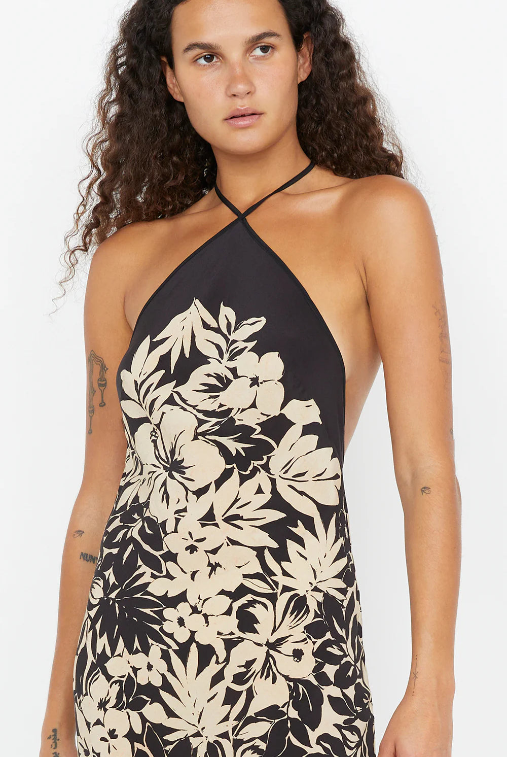Astala Midi Dress - Ilia Floral by Bec & Bridge — view 3
