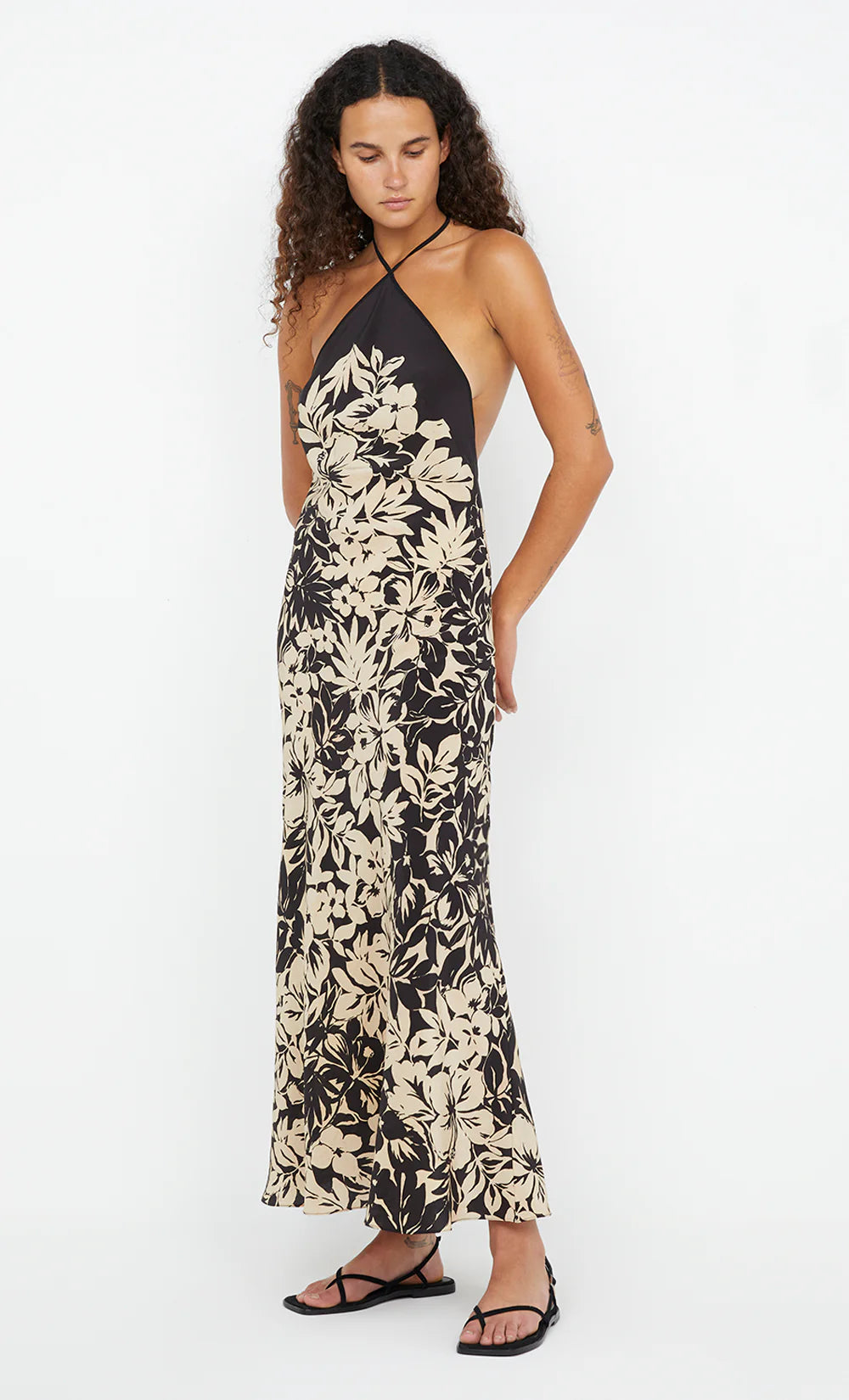 Astala Midi Dress - Ilia Floral by Bec & Bridge — view 4