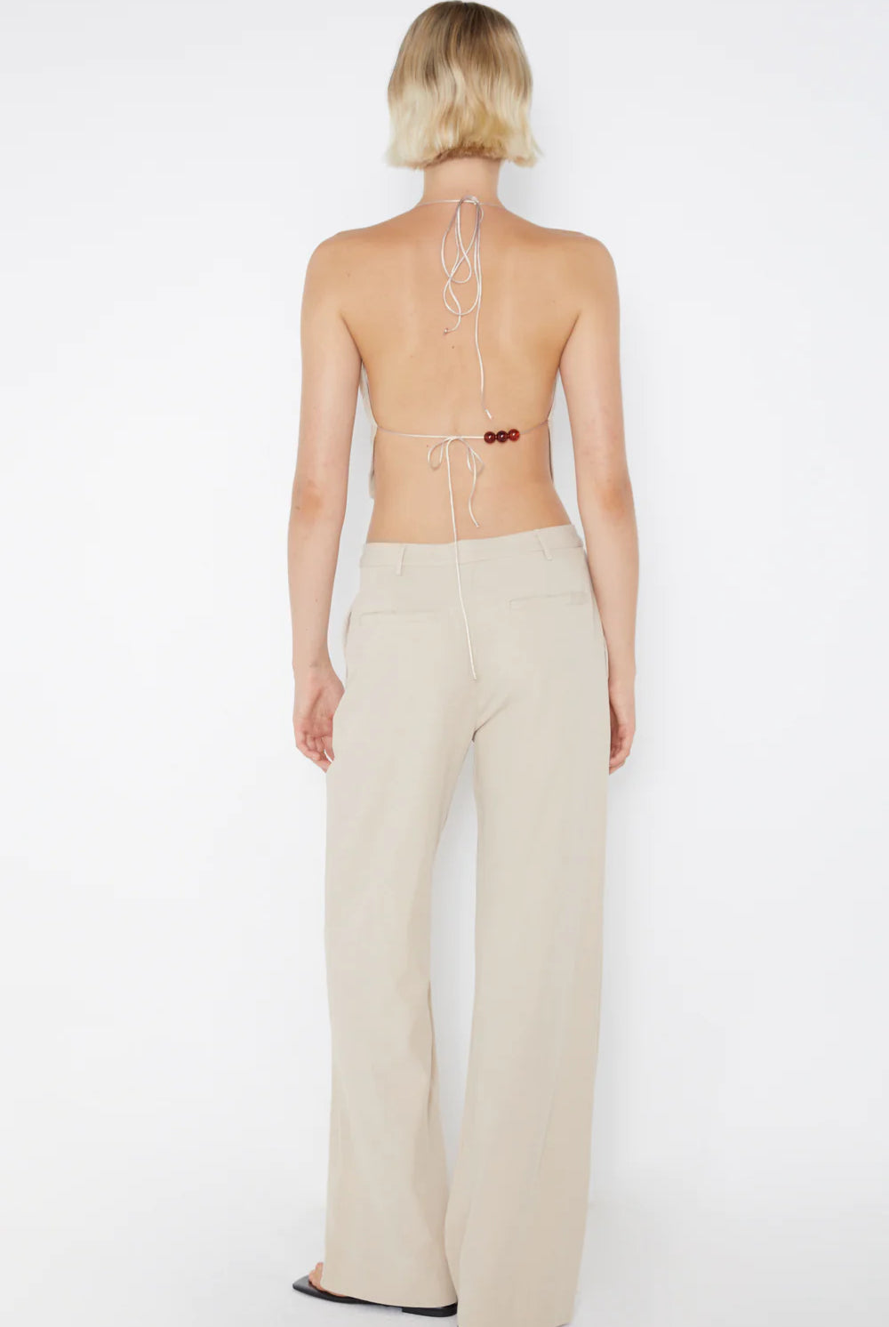 Desiree Halter Top - Sand by Bec & Bridge — view 5