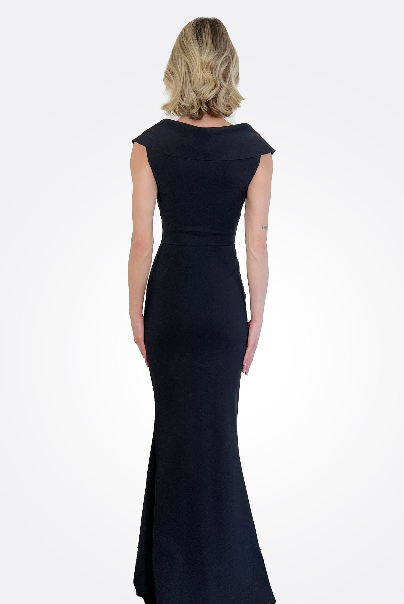 Fiy Norc Long Dress - Black by Chiara Boni — alternate view