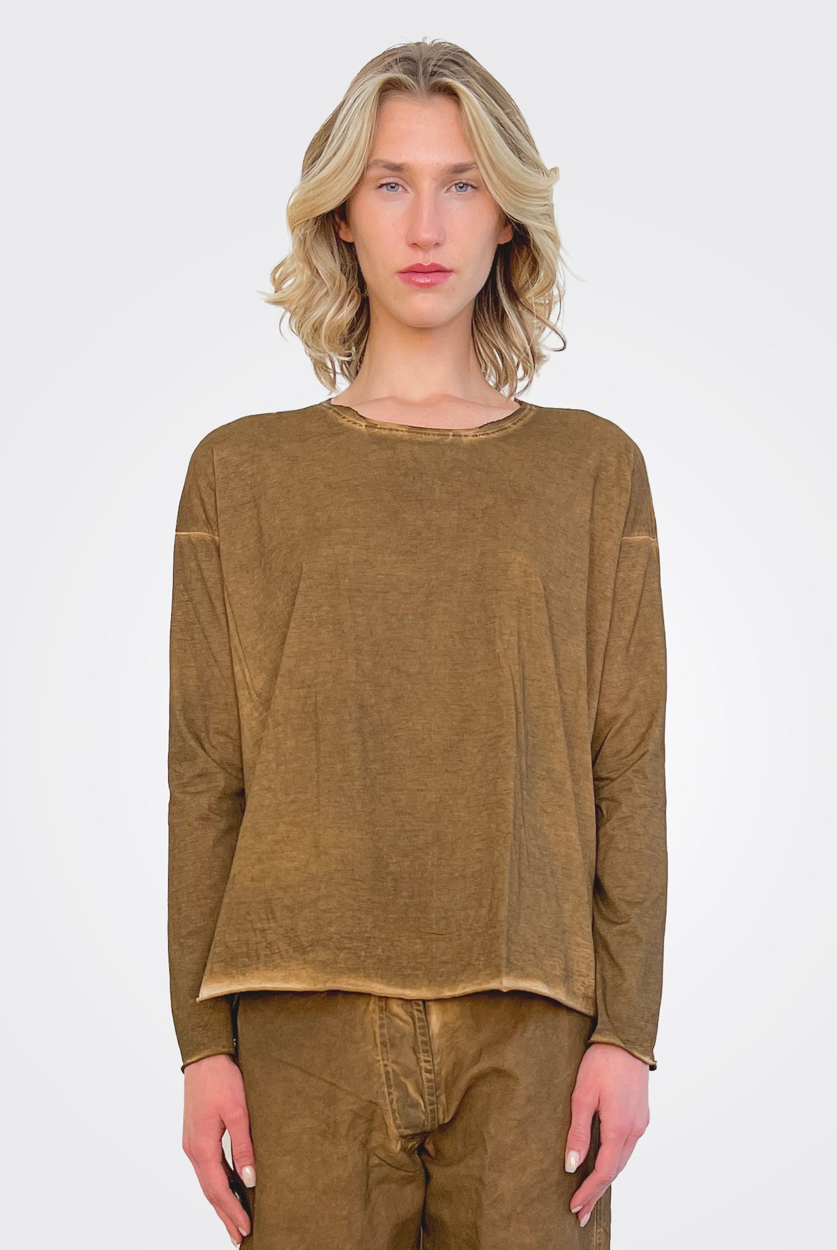 Long Sleeve Shirt - Bark by Serie Numerica | 25 South Boutiques