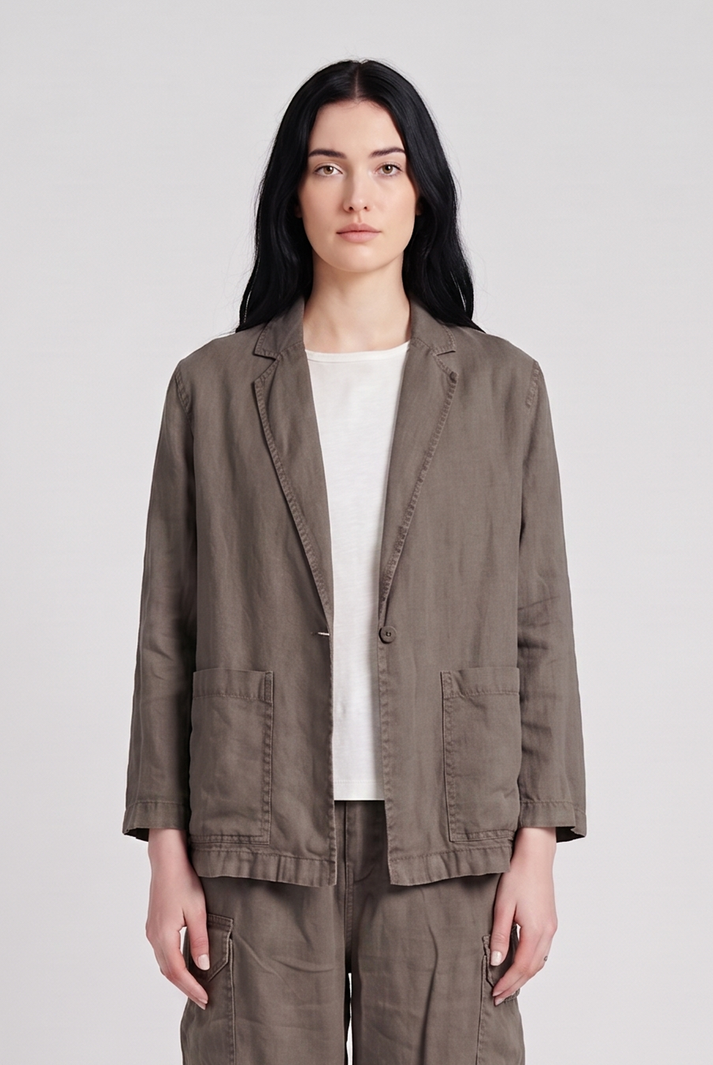 Karapapa Blazer - Black Bean by Keeling — alternate view