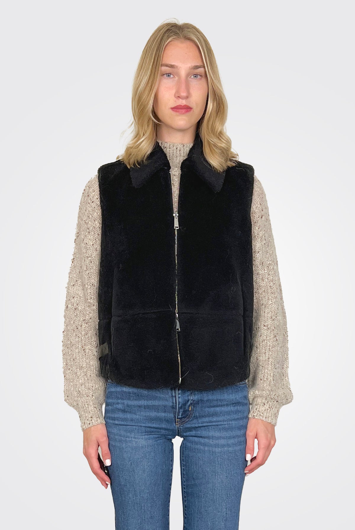 Eugenio Jersey Jacket - Black by Marella | 25 South Boutiques