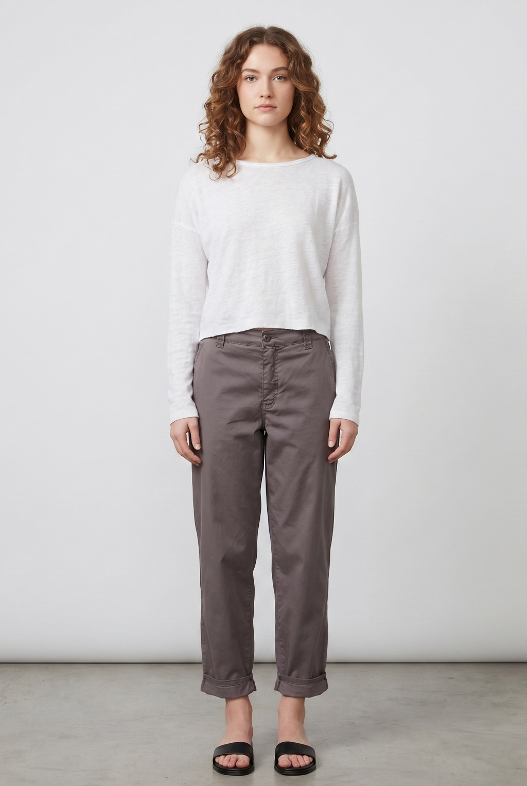 Kanuka Chino Trousers - Black Bean by Keeling | 25 South Boutiques