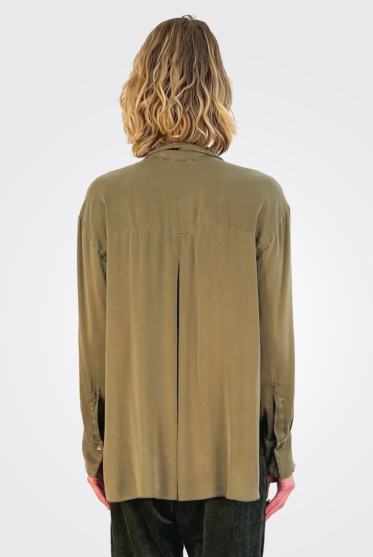 Blouse - Khaki by Tandem — alternate view