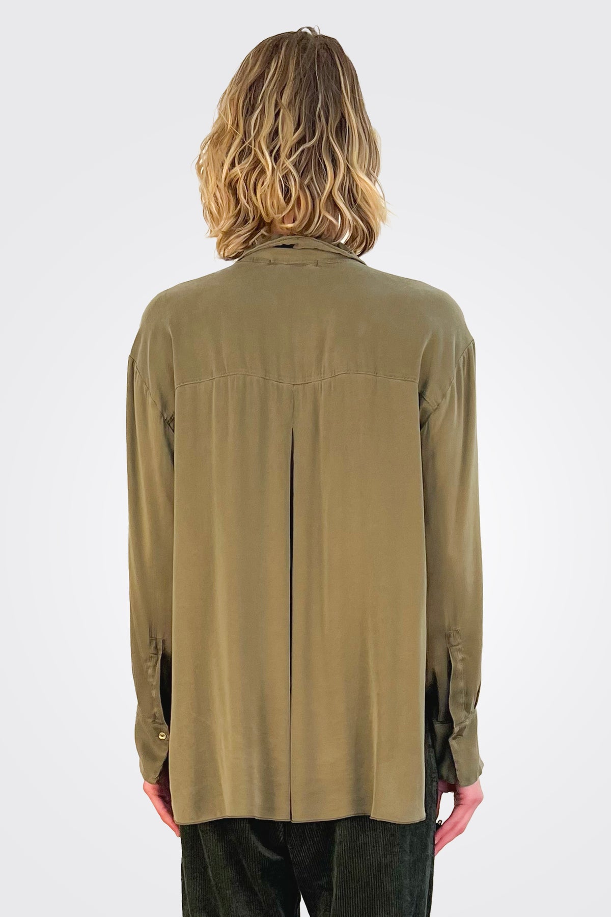 Blouse - Khaki by Tandem — alternate view