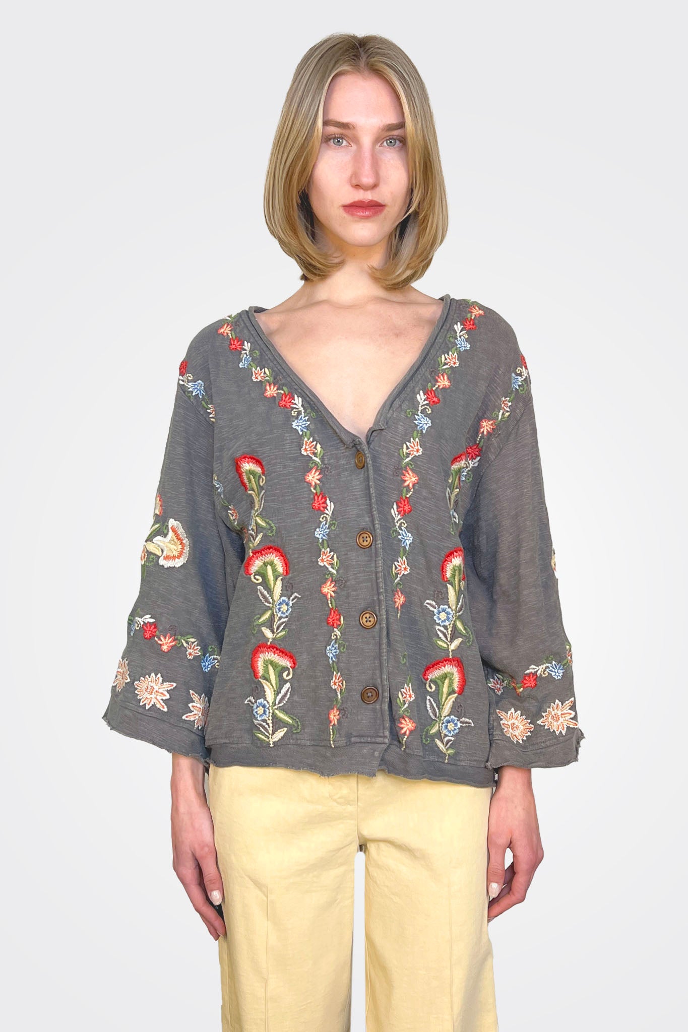 Esvi Jacket - Dark Grey by Caite | 25 South Boutiques