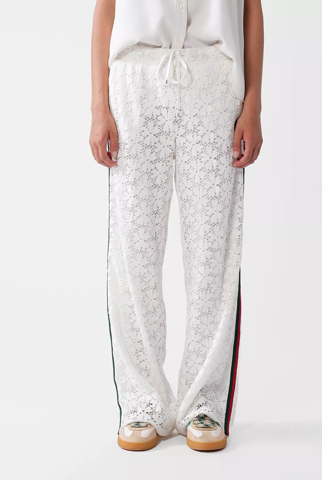 Avril Jogging Fit Pants - Cream by Cambio | 25 South Boutiques