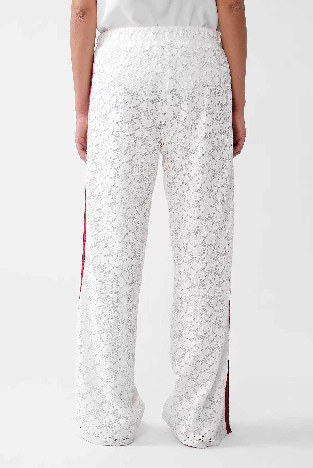Avril Jogging Fit Pants - Cream by Cambio — view 4