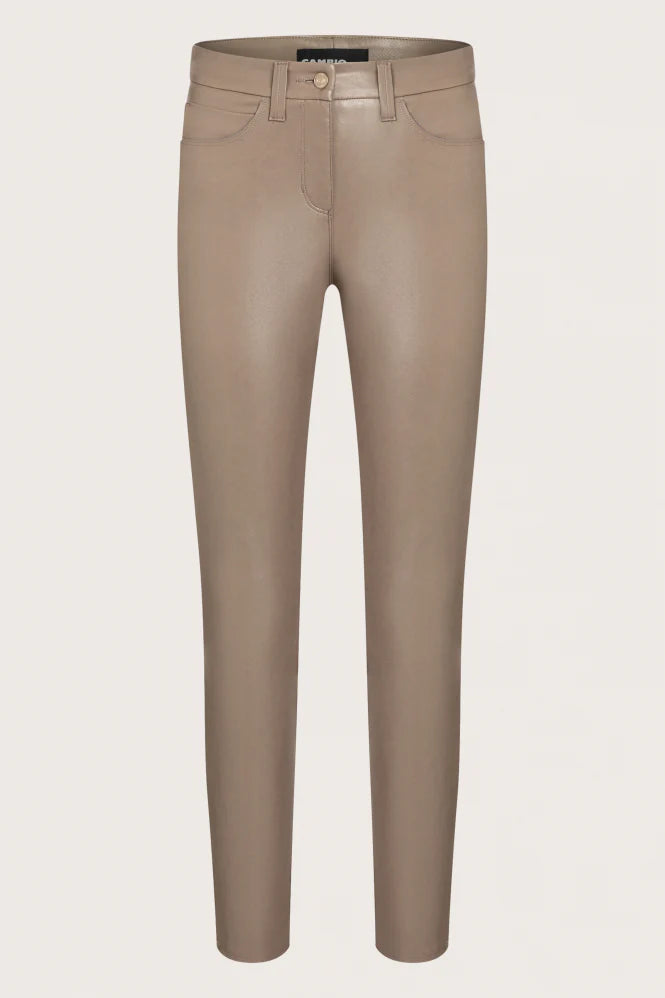 Ray Pants - Taupe by Cambio — view 3