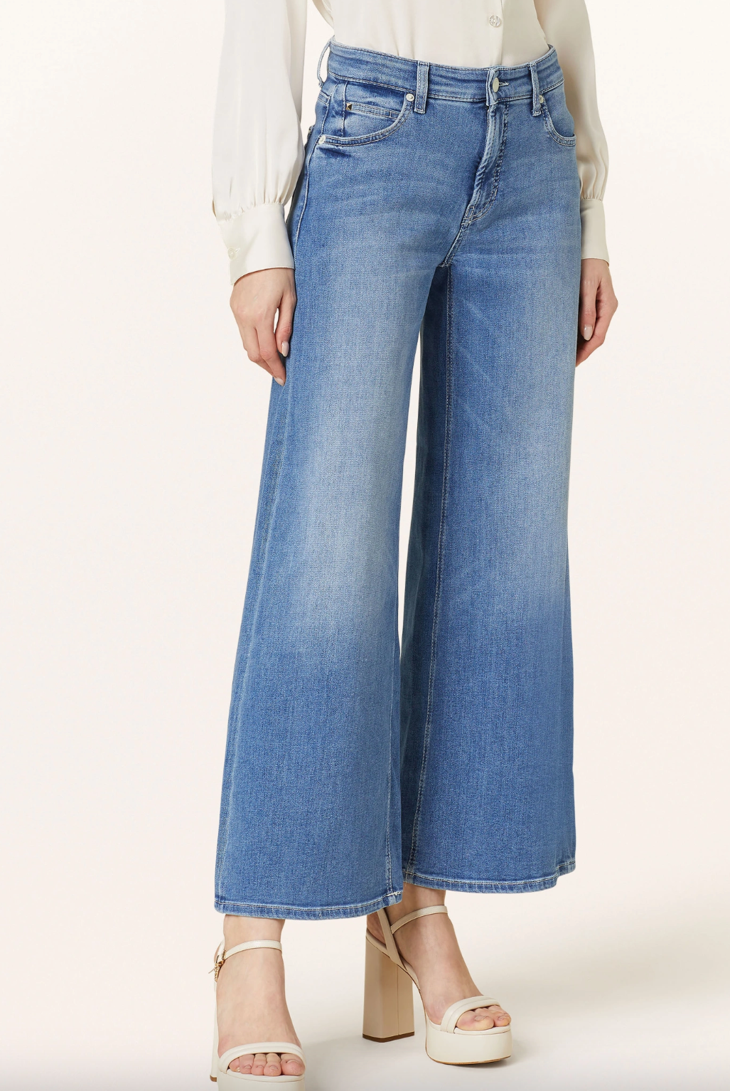 Palazzo Flare Jeans - Mid by Cambio | 25 South Boutiques