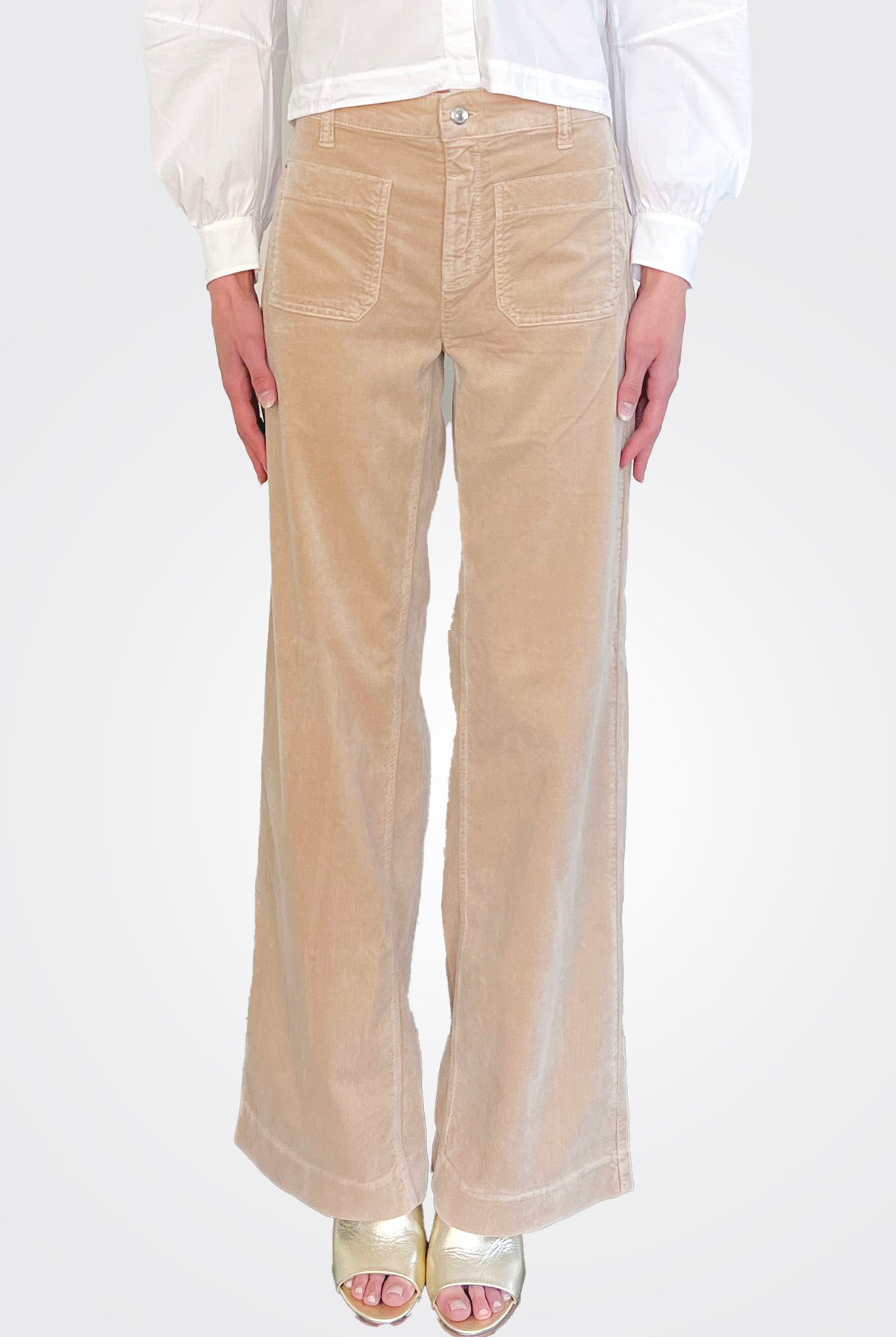Ada Trousers - Sand by Cambio | 25 South Boutiques