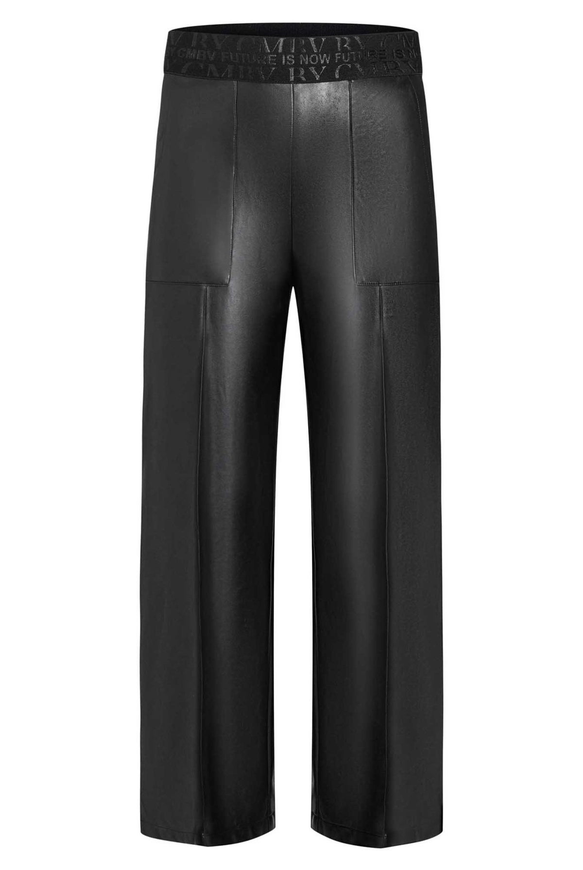 Relaxed Fit Trousers - Black by Cambio — view 3