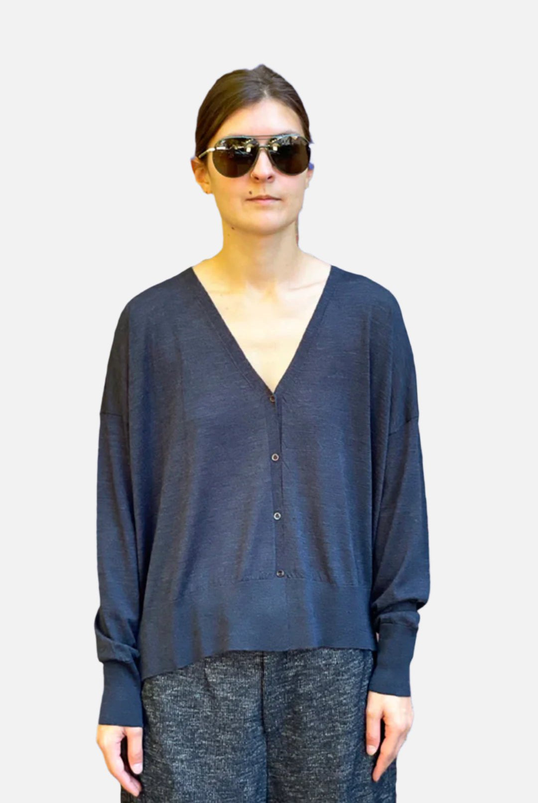 Cardigan - Charcoal by Tandem | 25 South Boutiques