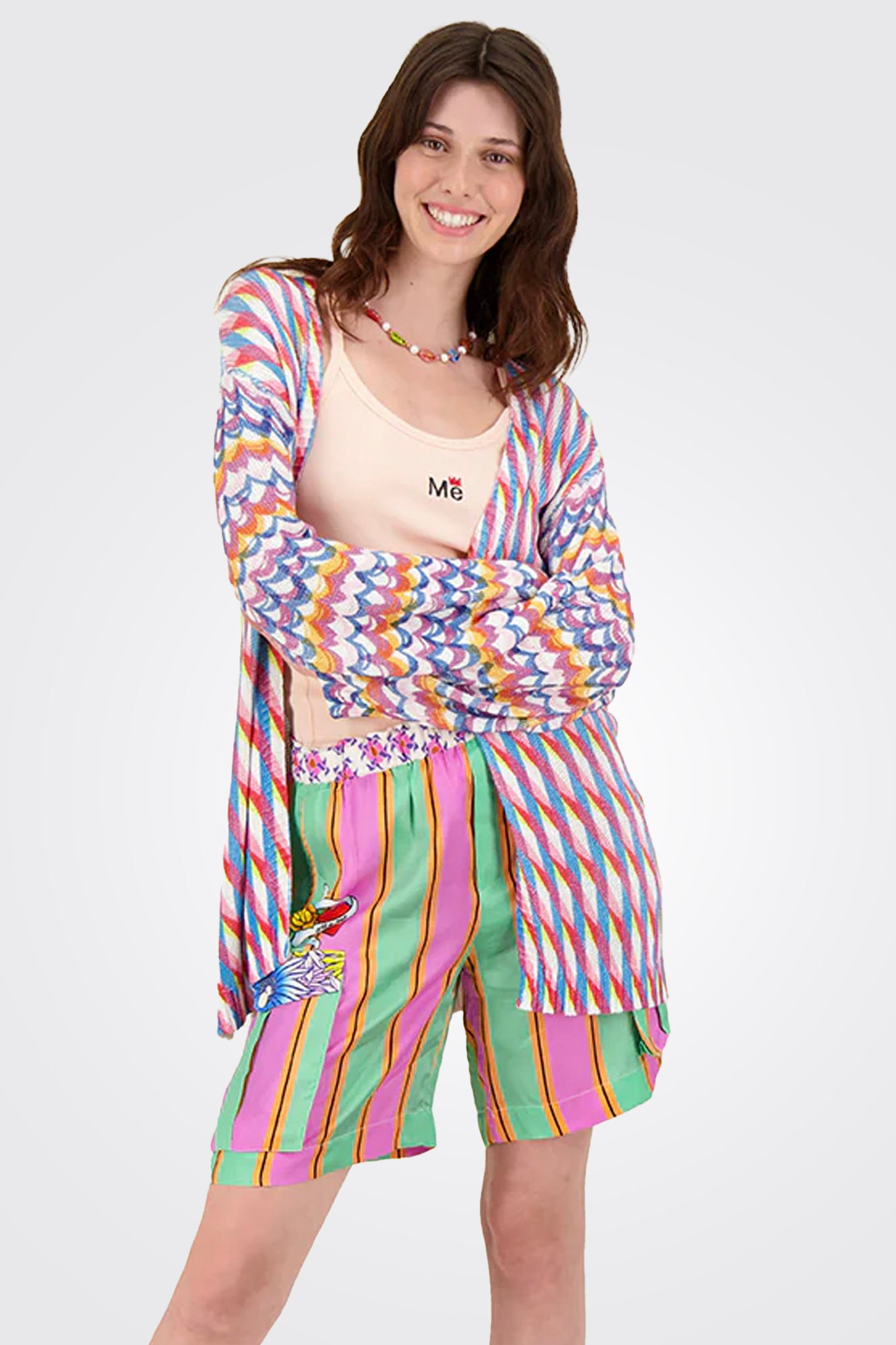 Victoria Linen Printed Cardigan - Magic by Me369 | 25 South Boutiques