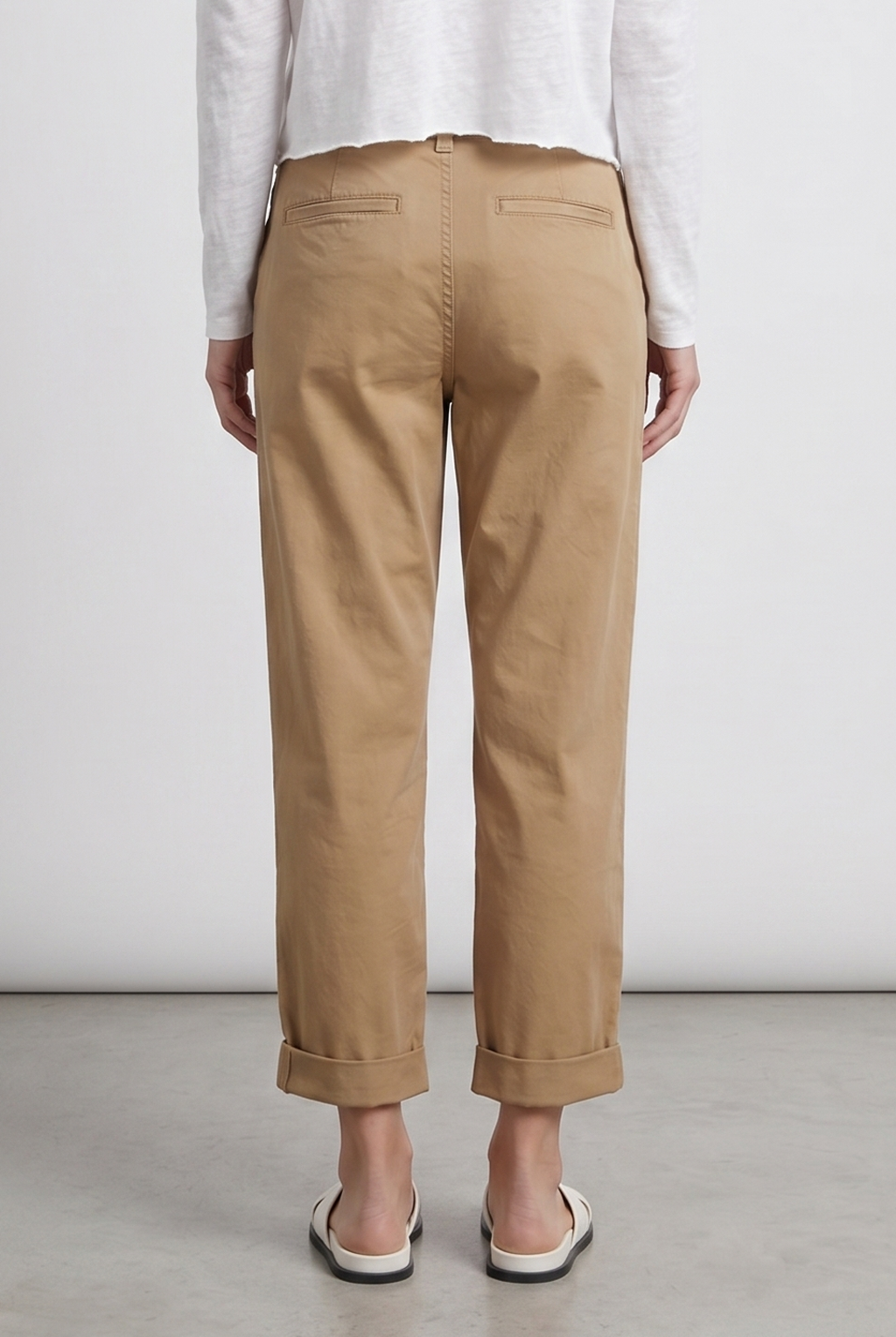 Kanuka Chino Trousers - Mocha by Keeling — view 3