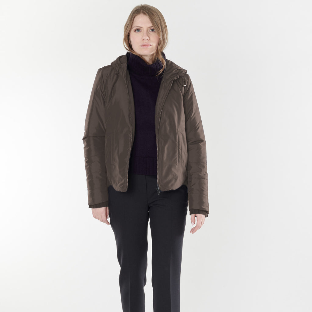 Effie Down Jacket - Choco by Hana San — alternate view
