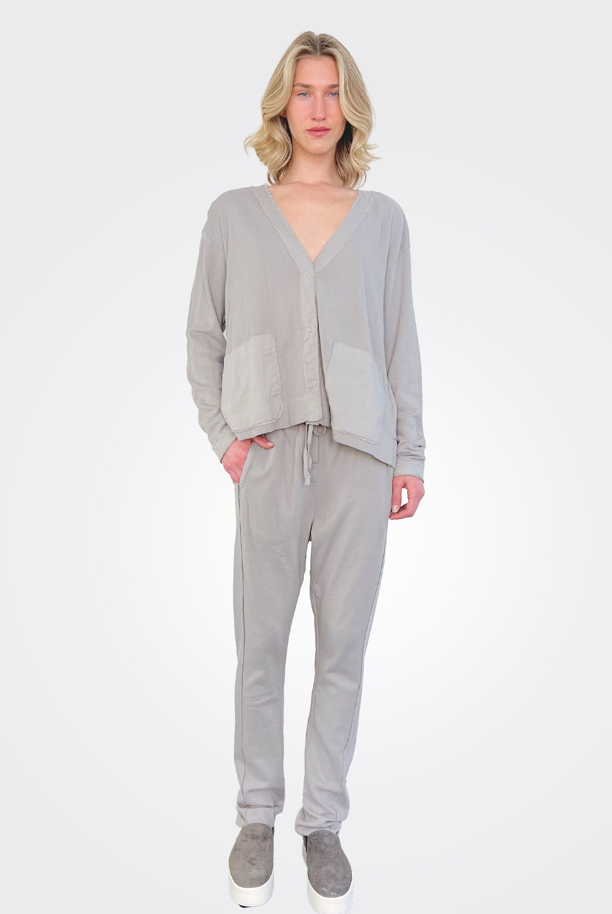 Light Sweat Pants - Ash by Kristensen | 25 South Boutiques