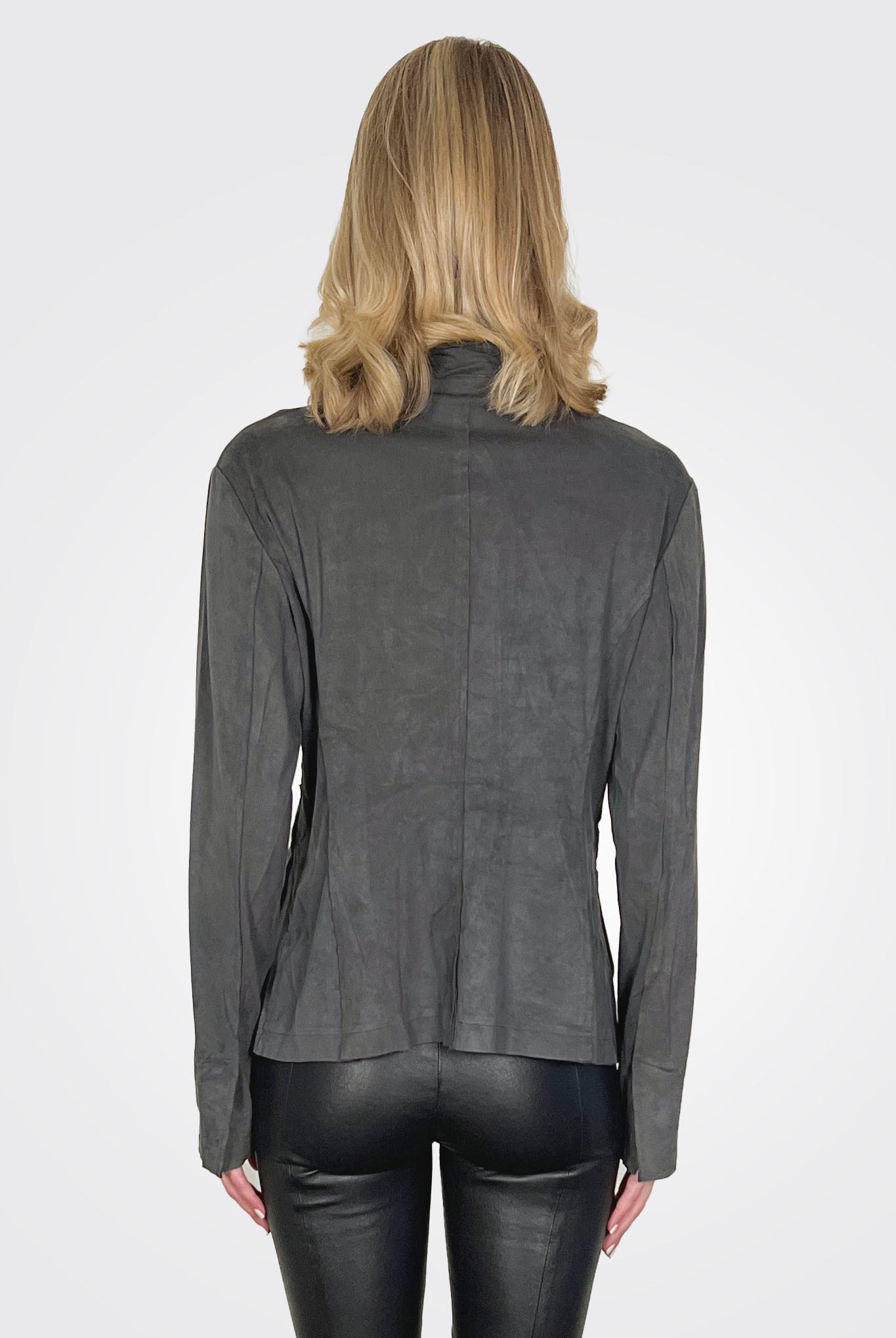 Roughout Optic Jacket - Dark Grey by Rundholz — alternate view