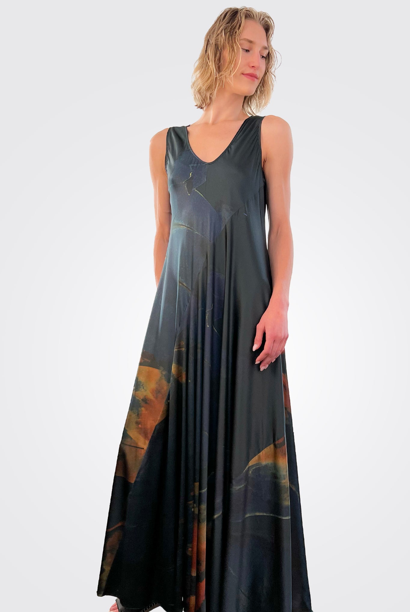 Dilfor Dress - Multi by Johnny Was — view 3