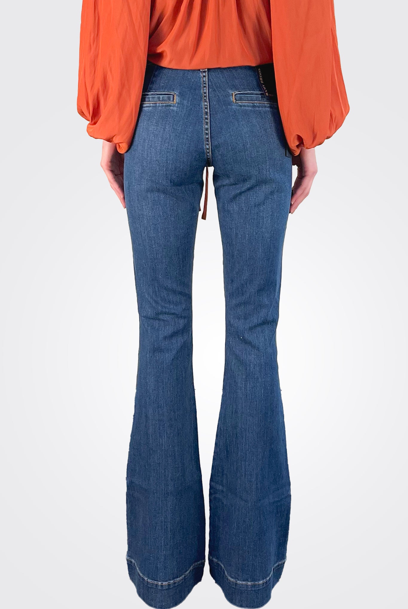 Hunter Low Rise Jean - Medium Wash by Ramy Brook — view 3
