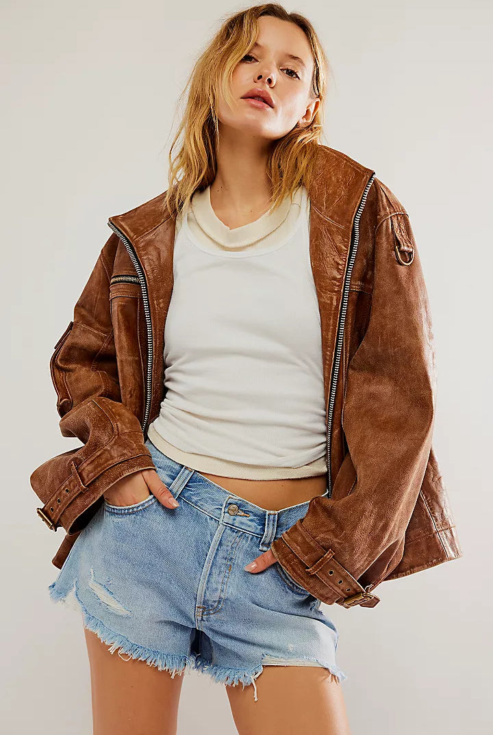 Now Or Never Denim Shorts - Moon Child by Free People | 25 South Boutiques