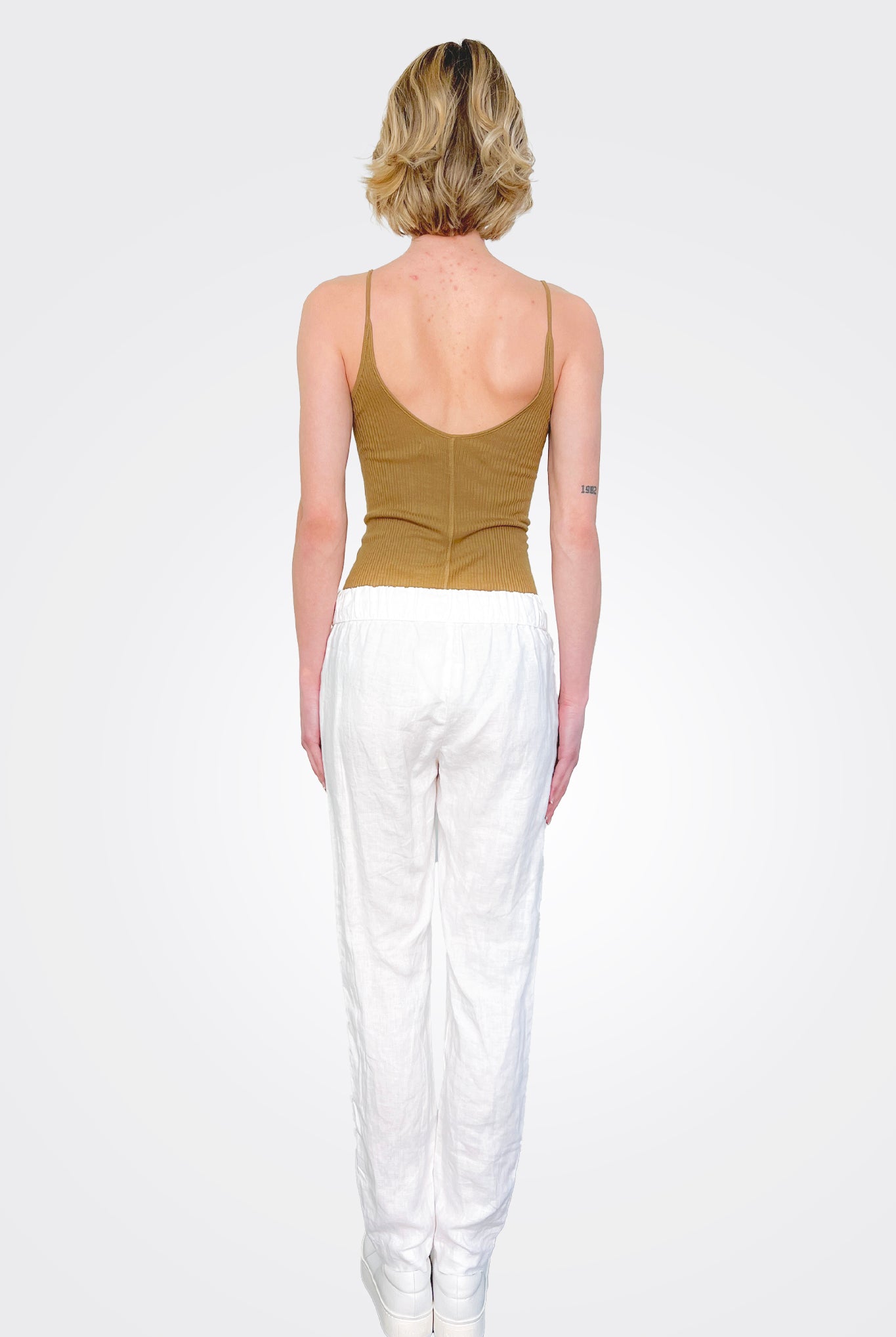 Rib Essential Tank - Fatigue by Enza Costa — view 3