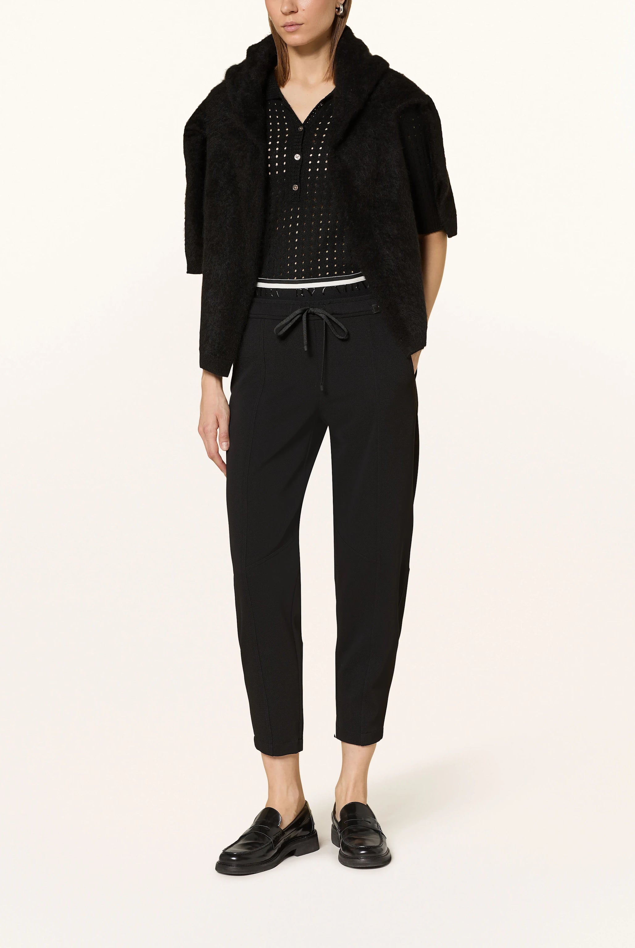 Eden Jogger Trousers - Black by Cambio | 25 South Boutiques