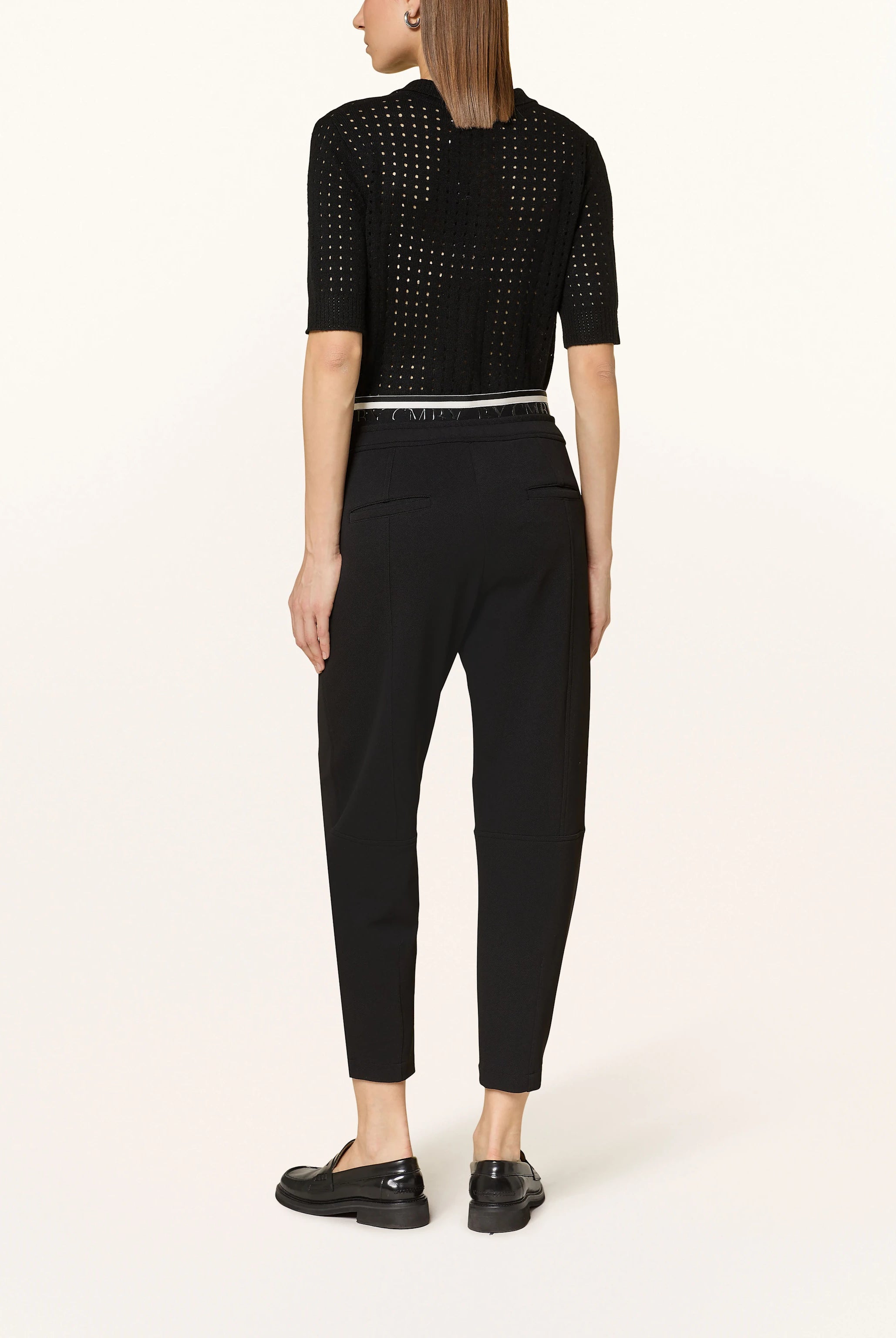 Eden Jogger Trousers - Black by Cambio — view 4