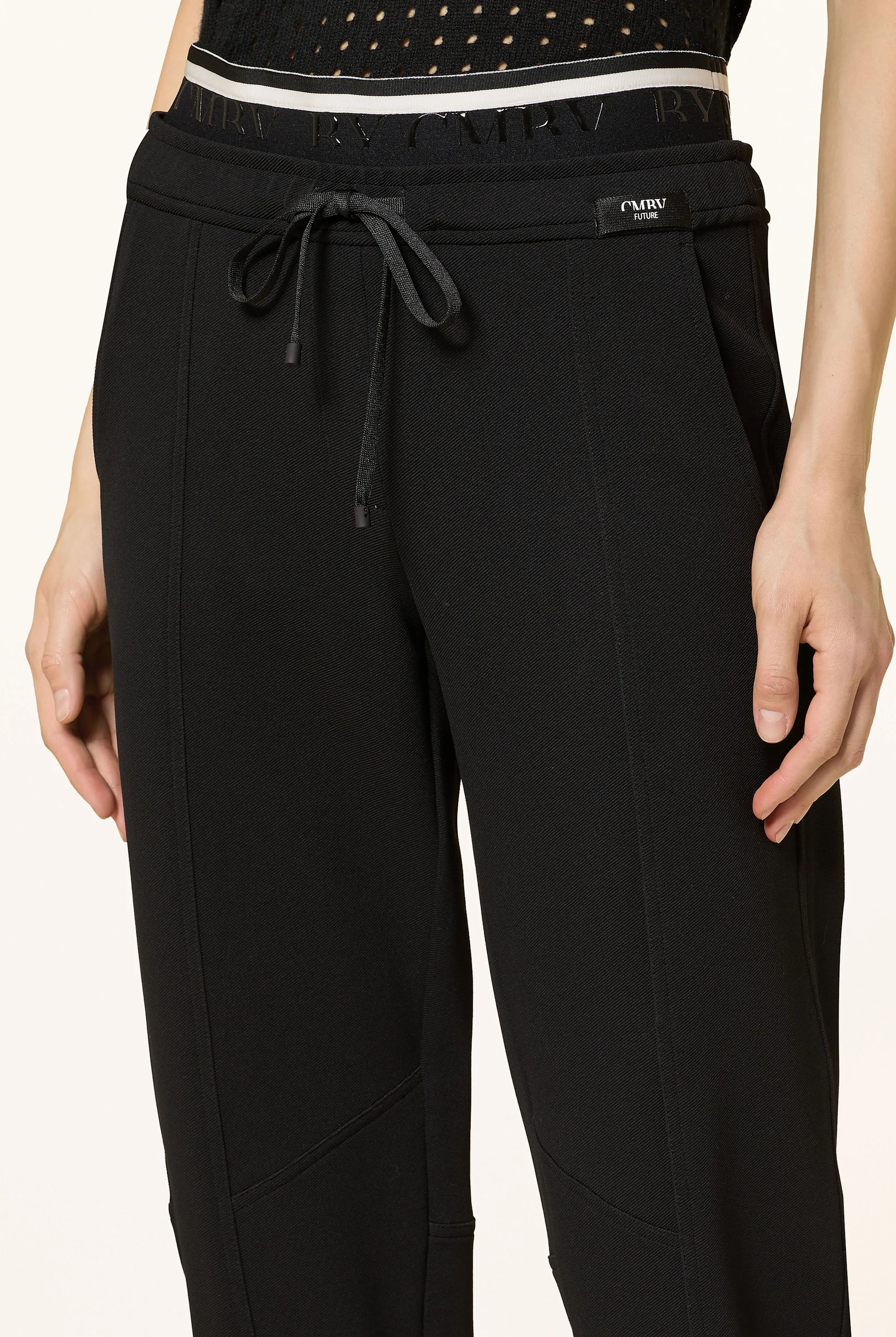 Eden Jogger Trousers - Black by Cambio — alternate view