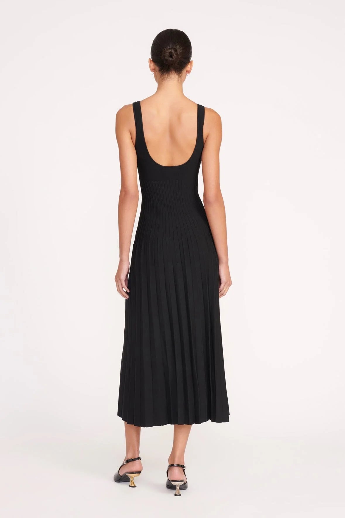 Ellison Dress - Black by STAUD — view 4