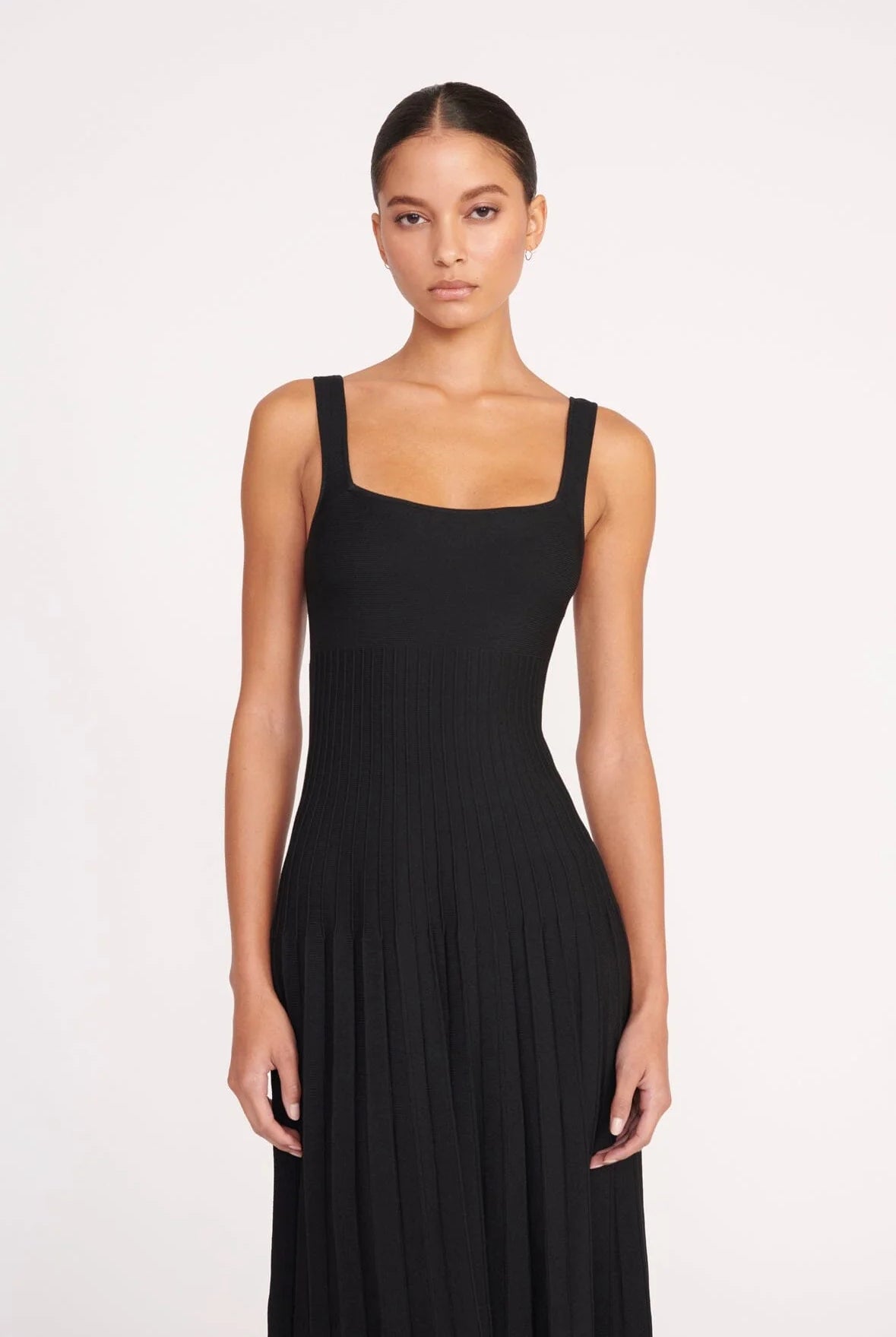 Ellison Dress - Black by STAUD — alternate view