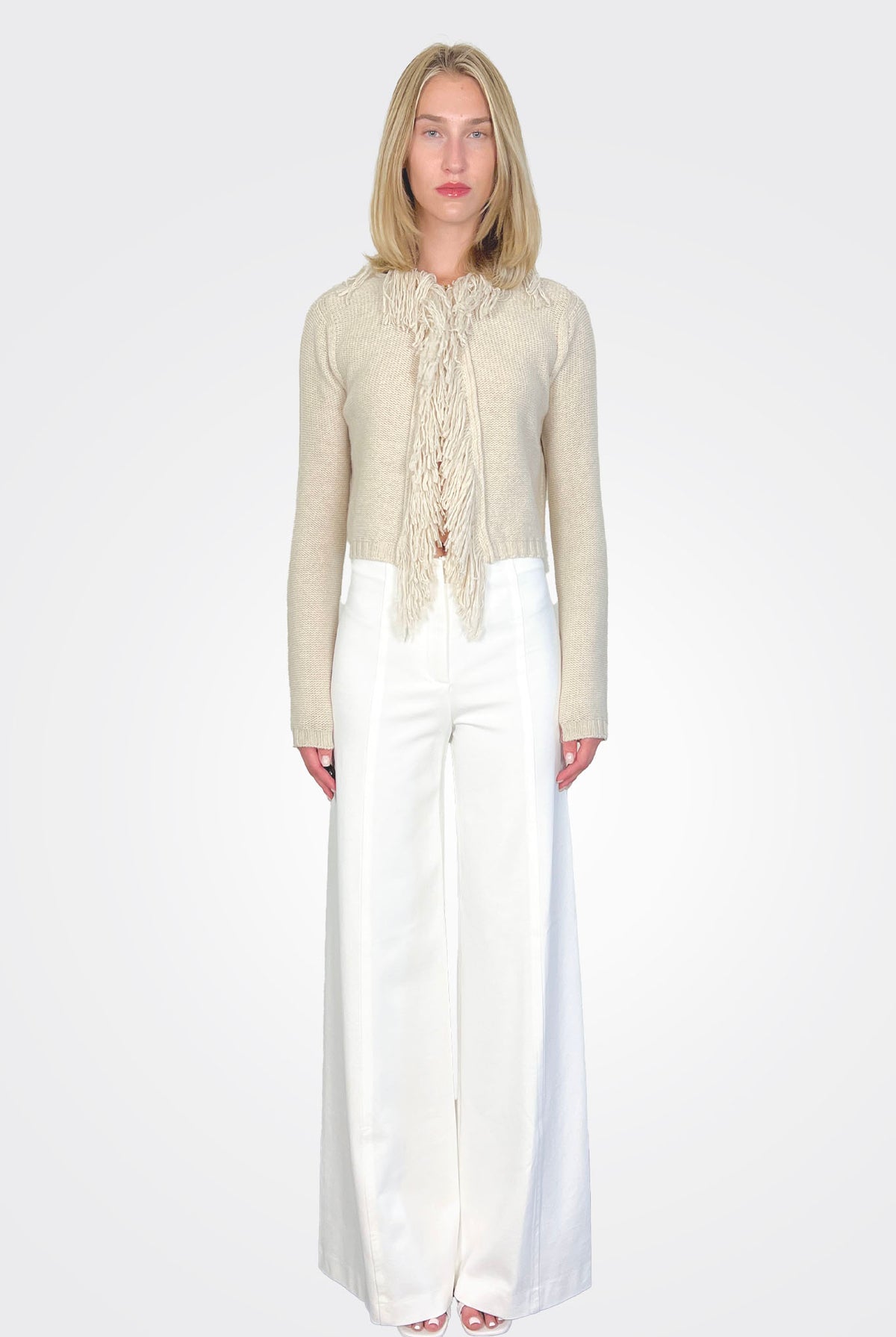 Eric Trousers - White by Liviana Conti — alternate view