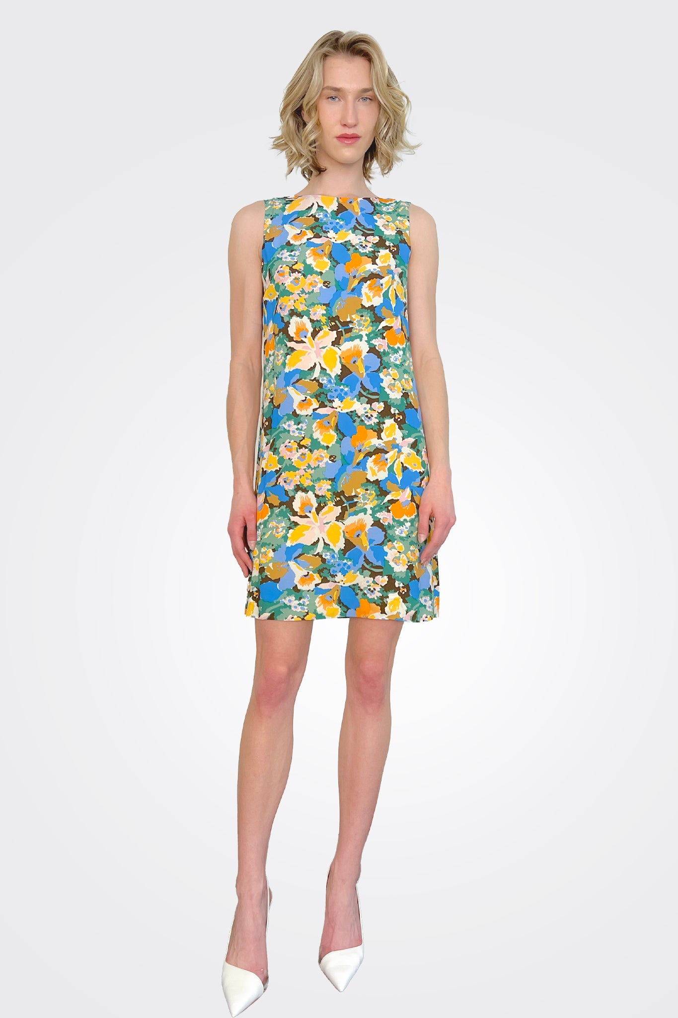 Crepe Shift Dress - Floral by Missoni | 25 South Boutiques
