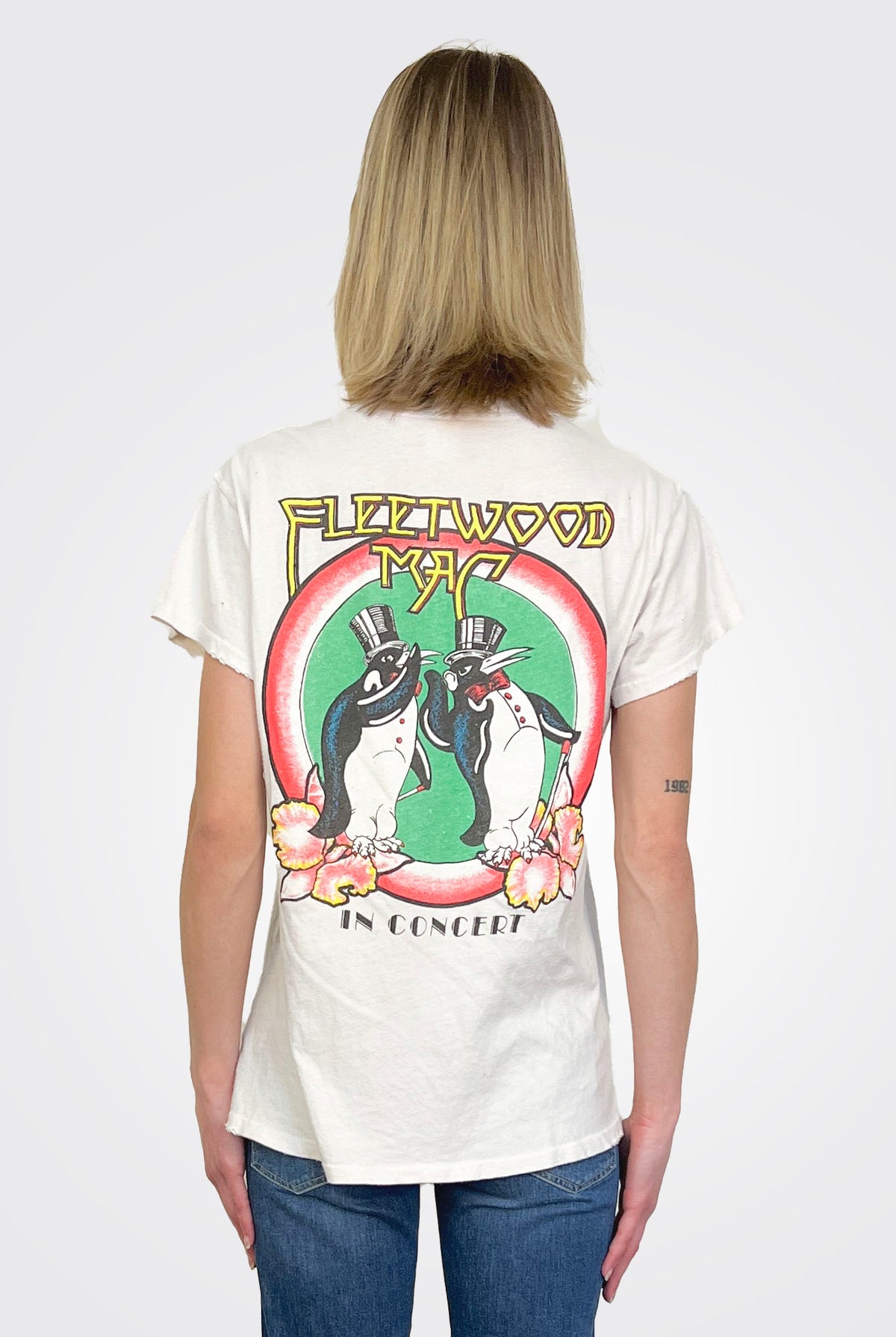 Fleetwood Mac Go Your Own Way Tee - White by MADEWORN — alternate view