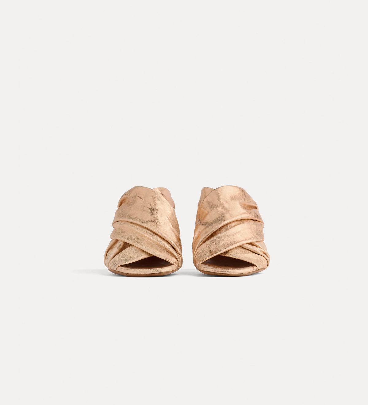 Crossover Sandals - Copper by Forte Forte — view 4