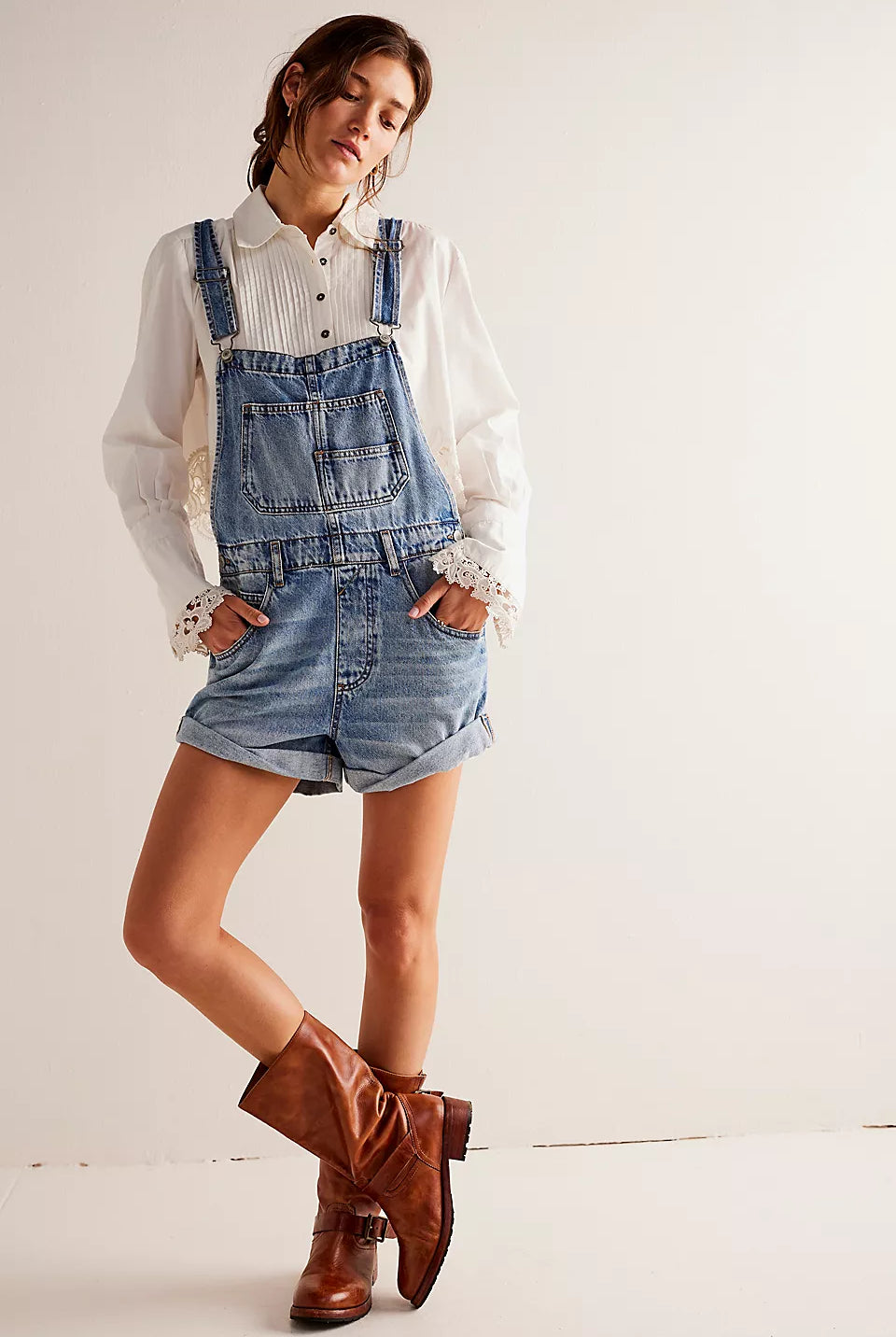 Ziggy Shortalls - Follow Your Heart by Free People | 25 South Boutiques