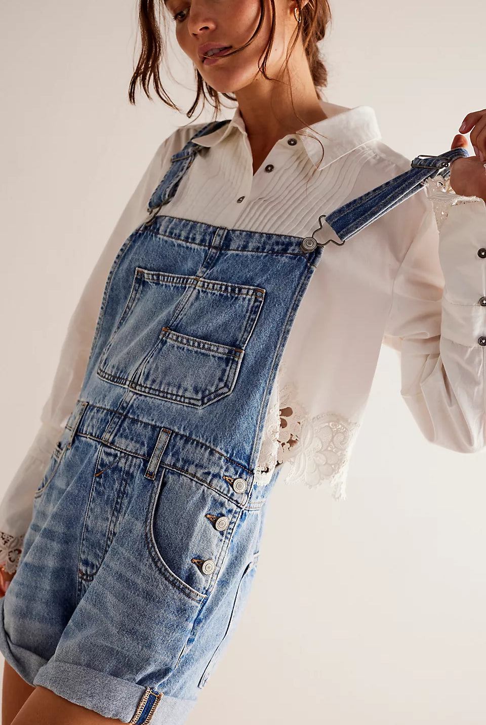 Ziggy Shortalls - Follow Your Heart by Free People — alternate view