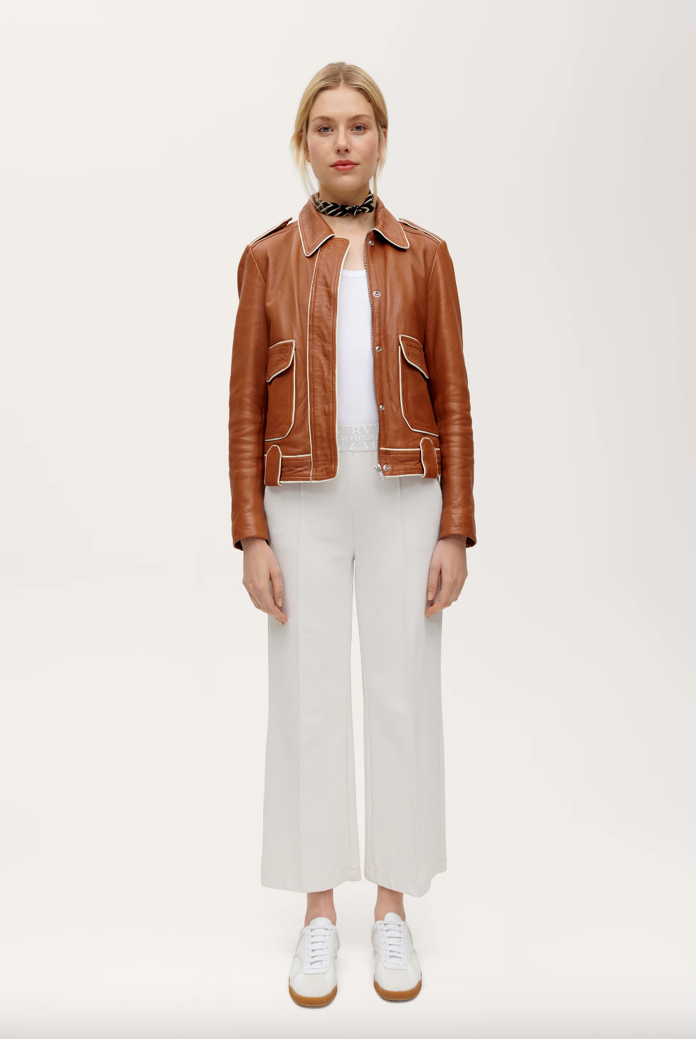 Cameron Pant - Frost White by Cambio — alternate view
