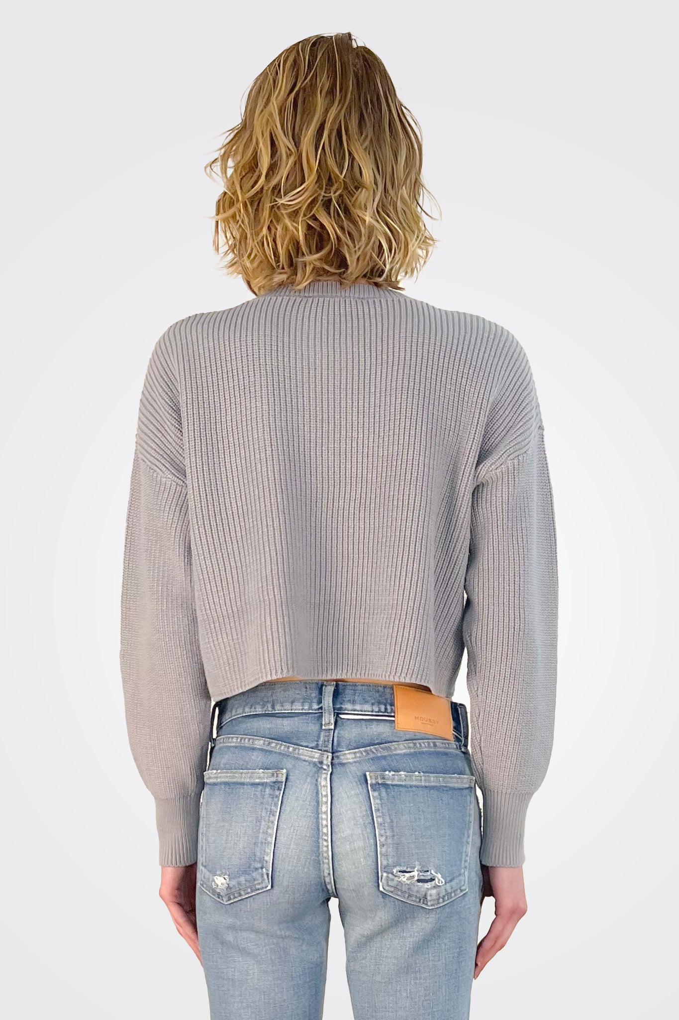 Madison Sweater - Steel Grey by Steve Madden — alternate view