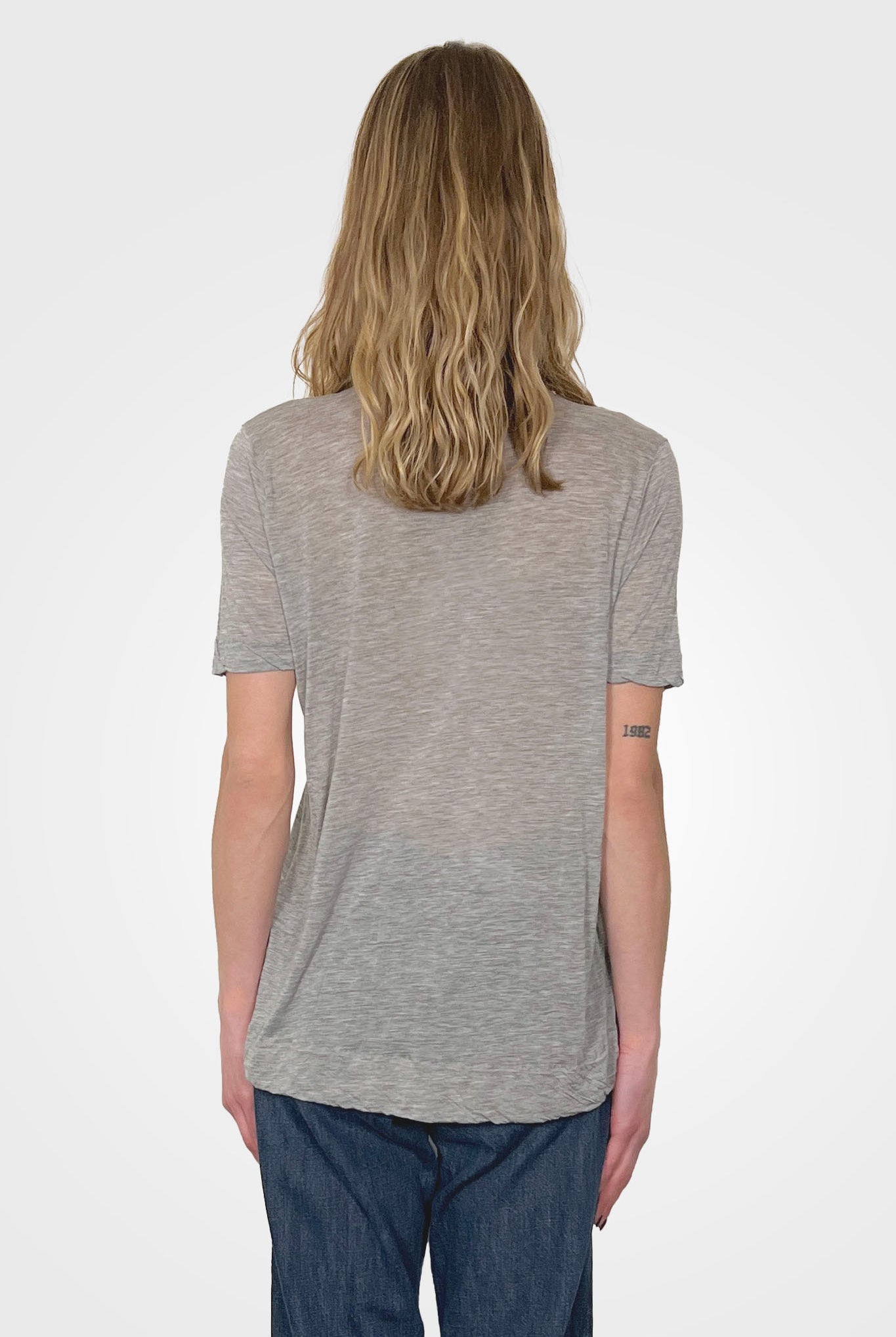 Long Short Sleeve Blouse - Grico by Private 0204 — alternate view