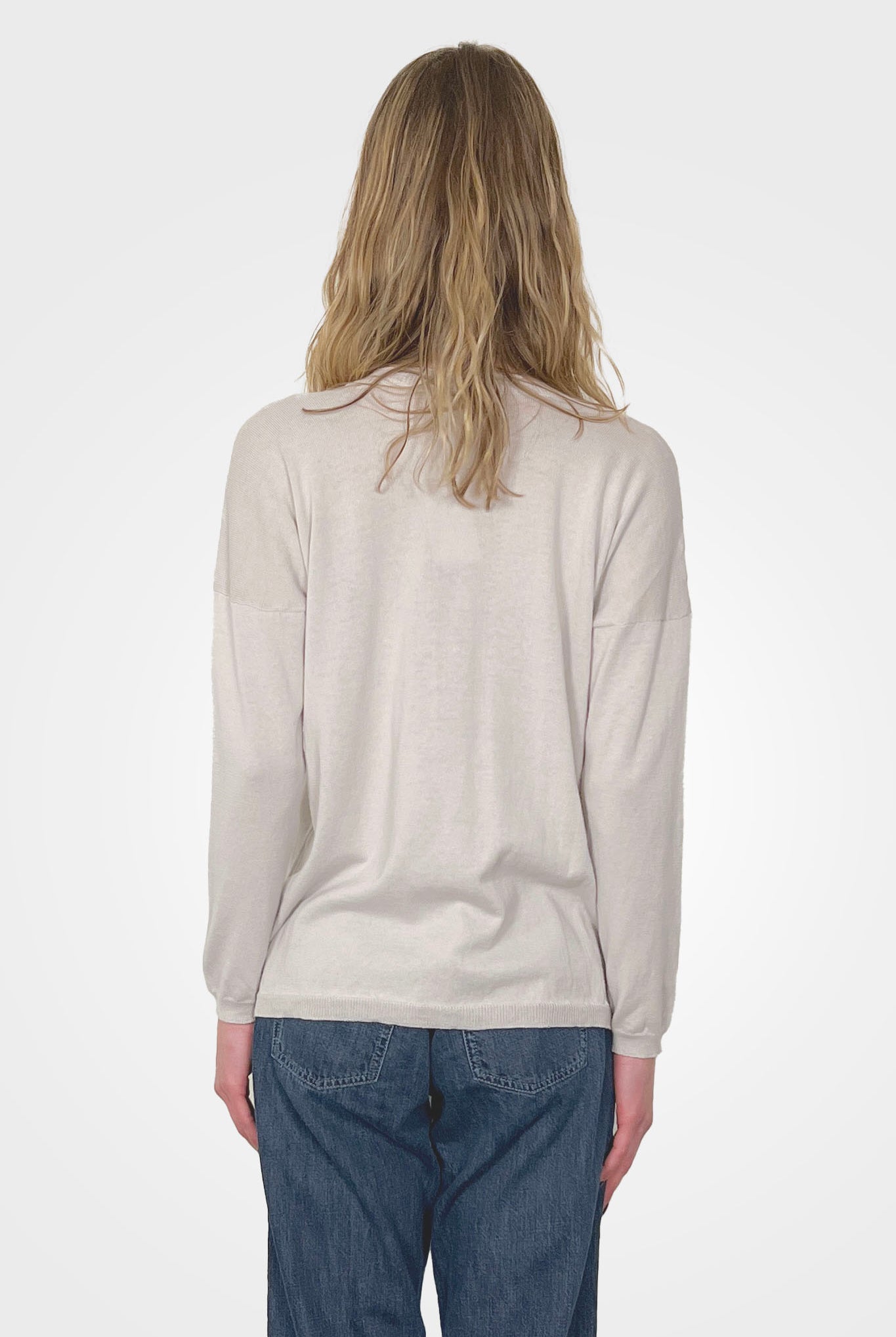 Cotton Oversized Cardigan - Grico by Private 0204 — alternate view