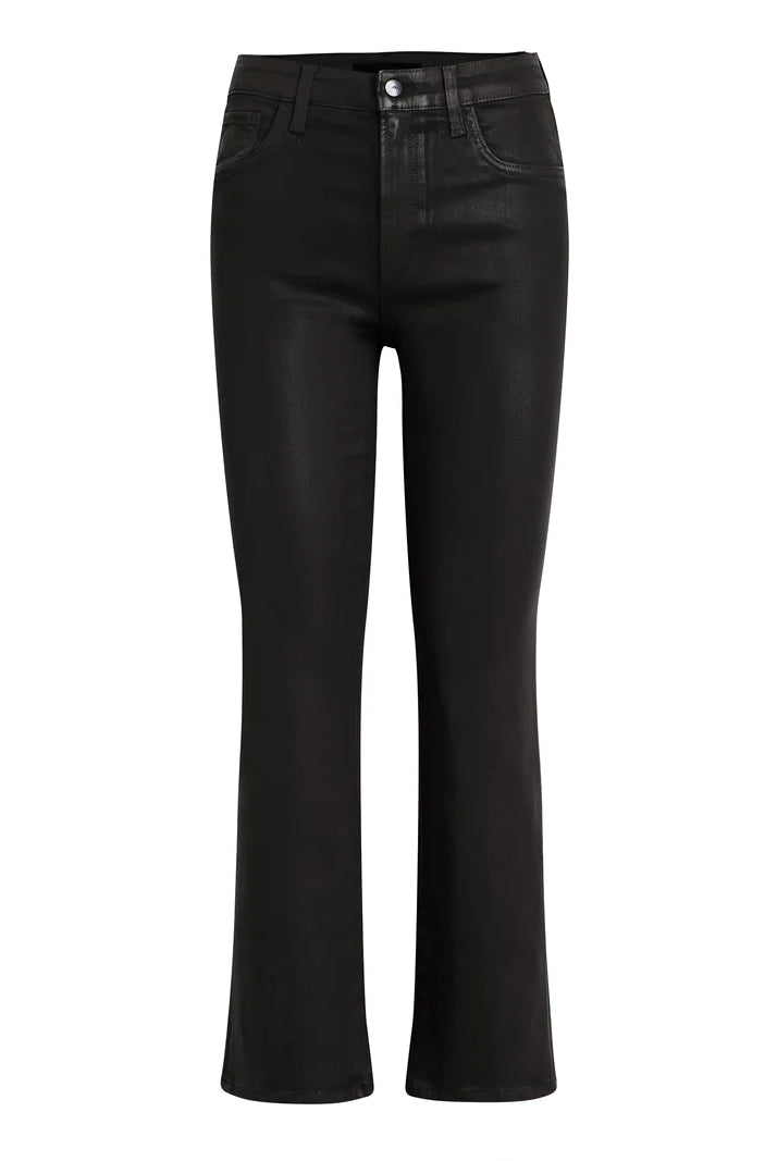 The Callie High Rise Cropped Coat Bootcut - Black by Joe's Jeans — view 3