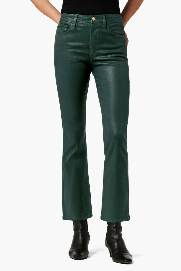 The Callie High Rise Cropped Coat Bootcut - Forest Green by Joe's Jeans | 25 South Boutiques