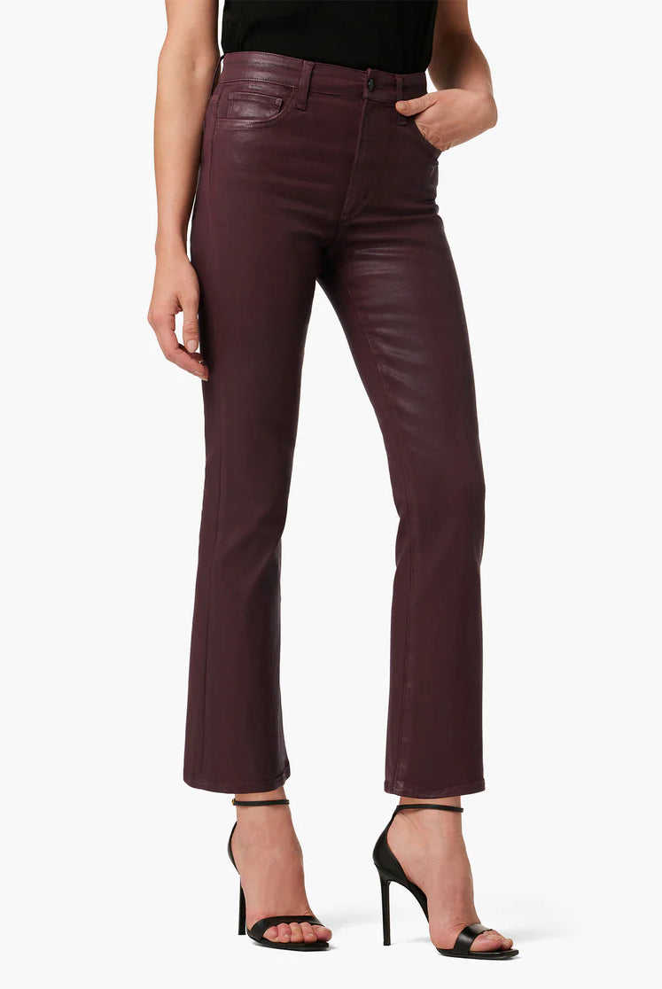 The Callie High Rise Cropped Coat Bootcut - Rum Raisin by Joe's Jeans | 25 South Boutiques