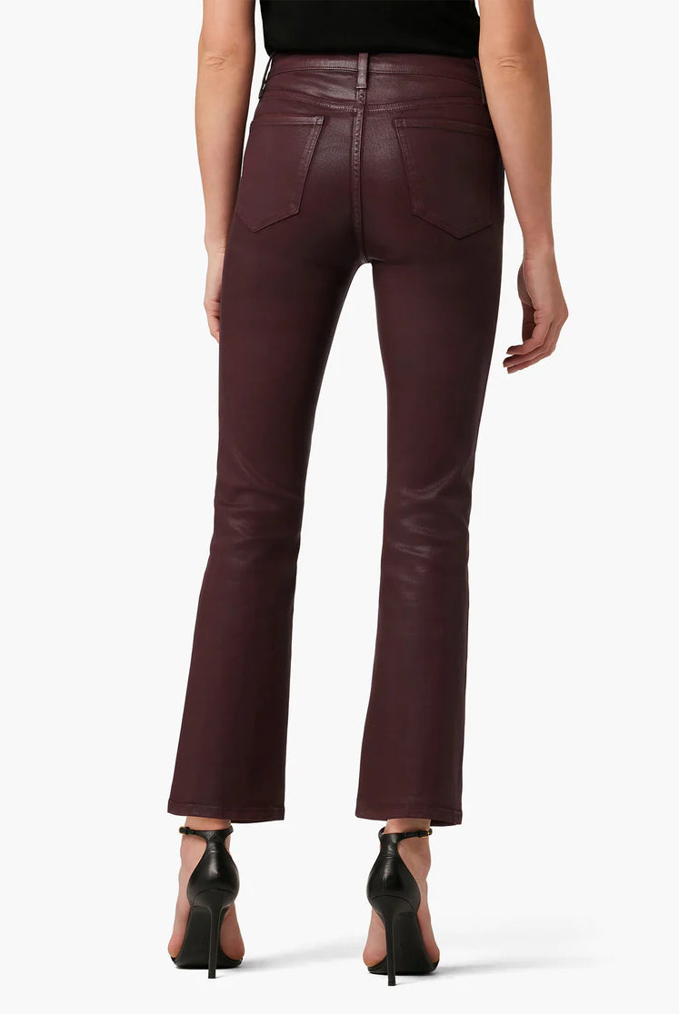 The Callie High Rise Cropped Coat Bootcut - Rum Raisin by Joe's Jeans — alternate view