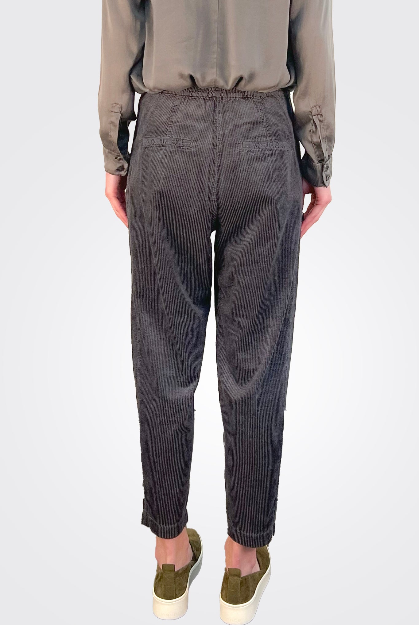 Corduroy Trousers - Grey by Transit Par-Such — view 4