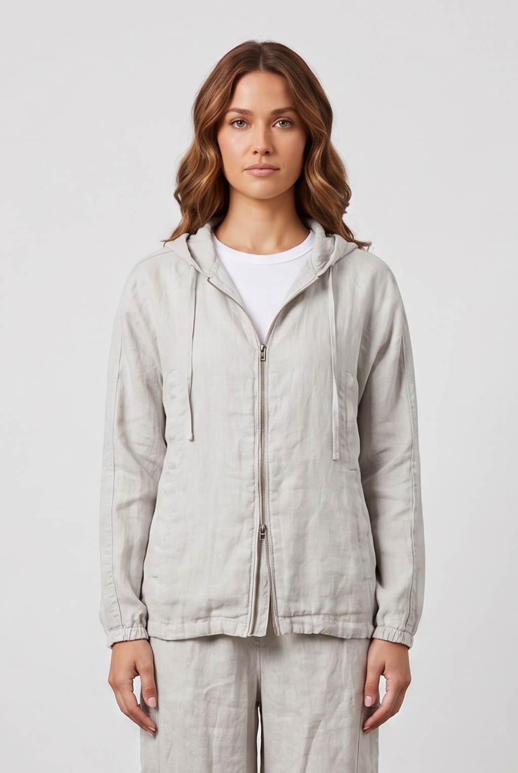 Kowhai Winderbreaker - Grey Violet by Keeling | 25 South Boutiques